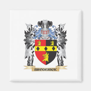 Broderick vapensköld - familjvapensköld magnet