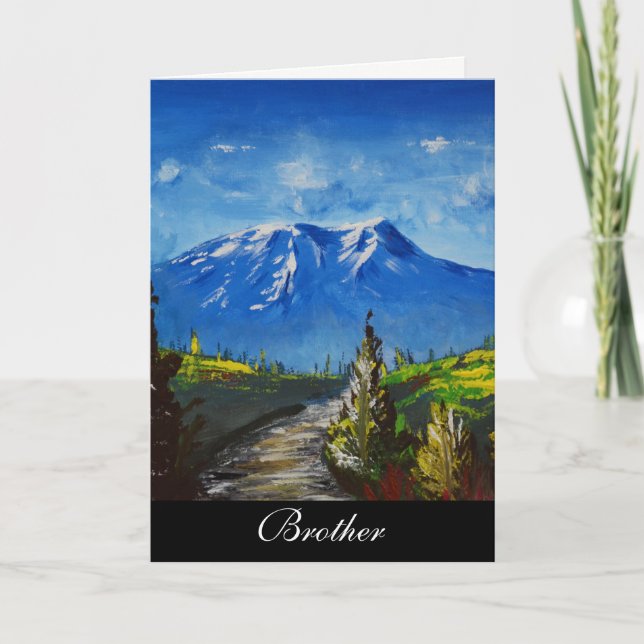 Broderkort Kort (Framsida)