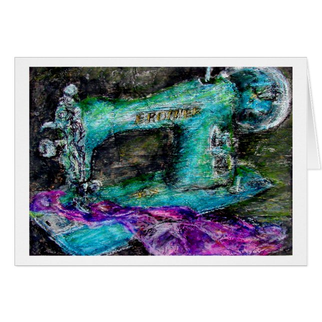 Brodermaskinkort OBS Kort (Framsidan Horizontal)