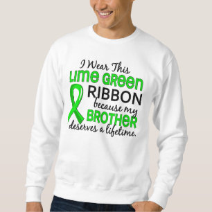 Brodern förtjänar livstidlymfkörtelcancer lång ärmad tröja