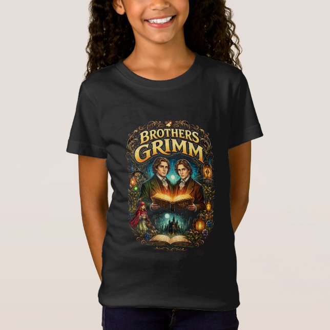Bröderna Grimm T Shirt (Framsida)