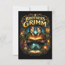 Bröderna Grimm Tack Kort
