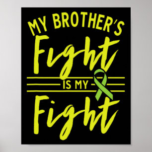 Broderns kamp är min kamp mot njursjukdom poster
