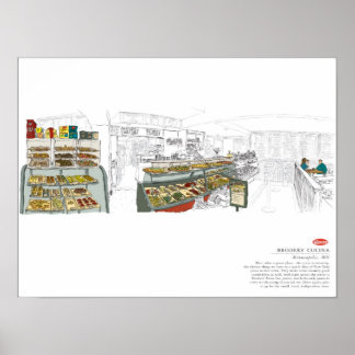 broders deli poster