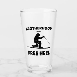 Broderskap i Free Heel Telemark Skiing Glaskopp