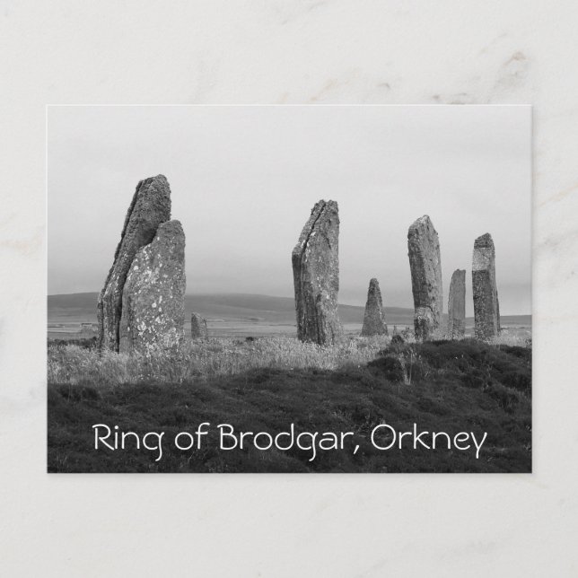 Brodgar-ring vykort (Framsida)