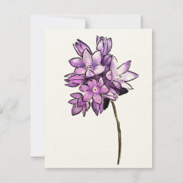 Brodiaea Flower Kort