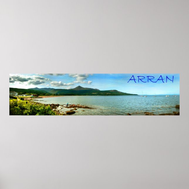 brodick bay arran poster (Framsidan)