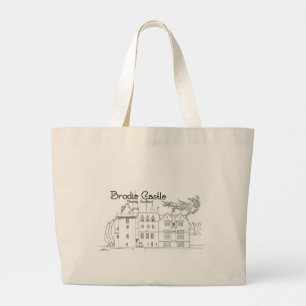 Brodie Castle, Moray, Skottland Toteväska Jumbo Tygkasse