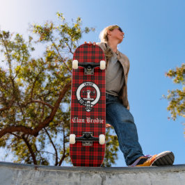 Brodie Clanens Kampskylt och Tartan Mini Skateboard Bräda 18,5 Cm
