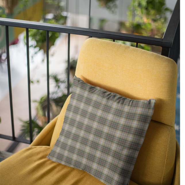 Brodie Hunting Weasted Original Scottish Tartan Kudde (Skapare uppladdad)