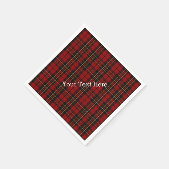 Brodie Tartan Play Papper Napkins Pappersservett (Hörn)