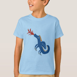 brodiedrakeblått 1 t shirt