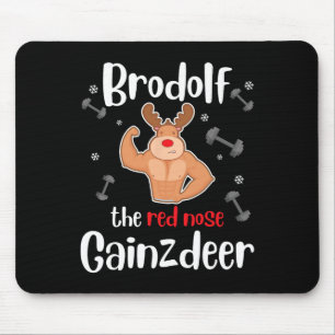 Brodolf Den Röda Näsan Gainzdeer Mäns Gym Jul  Musmatta