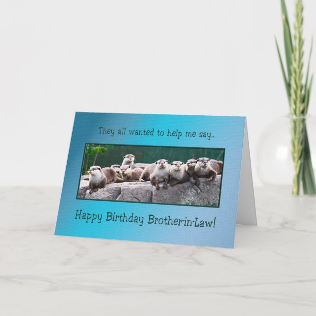 Brödrad födelsedag med andra kort (Framsida)