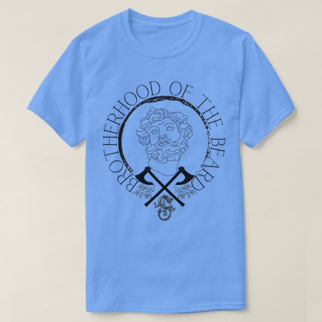 Brödraskap för Beard T Shirt (Design framsida)