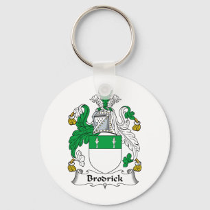 Brodrick Family Crest Nyckelring