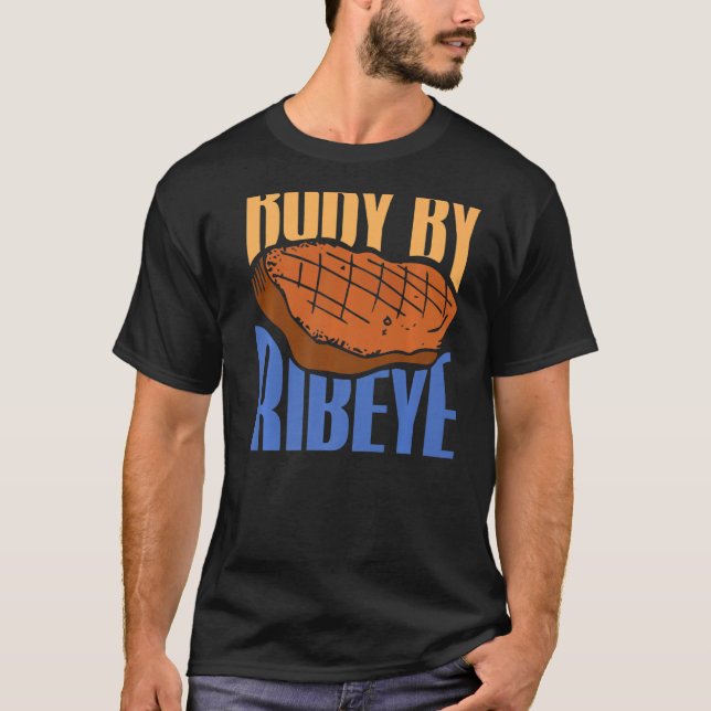 Brödtext efter Ribeye Grill Master T Shirt (Framsida)