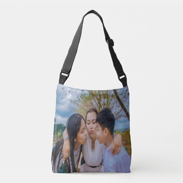 Brödtext för övertrycks-Kor Axelväska (Framsida)