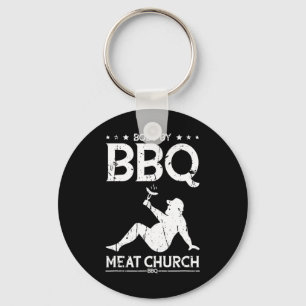 Brödtext från Bbq Kött Church Bbq - Bbq Enentusias Nyckelring