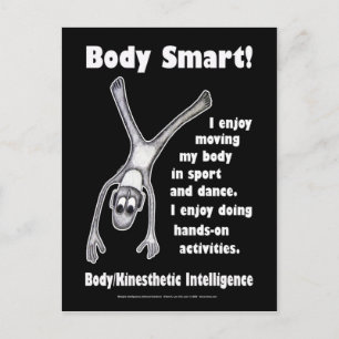 Brödtext smart - tom vykort