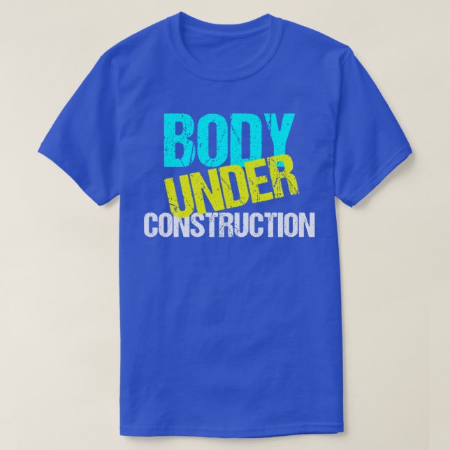 Brödtext under byggfirma för övningsdieter t shirt (Design framsida)