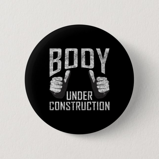 Brödtext under bygggymmen Workout Bodybuilding Knapp (Framsida)