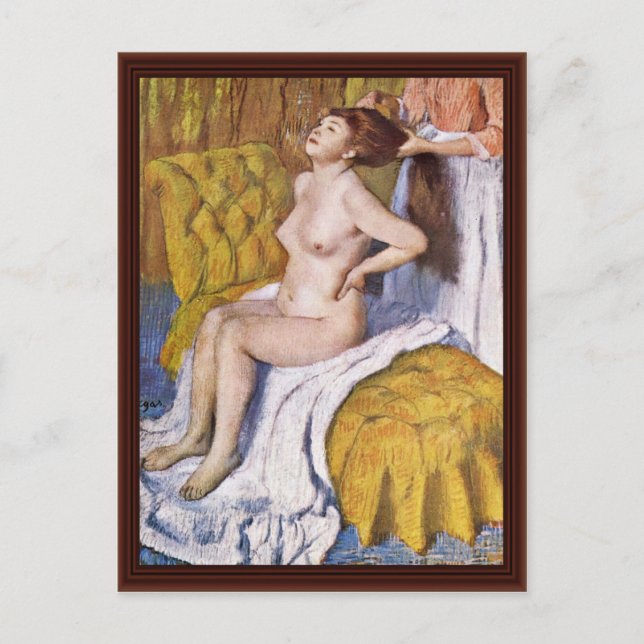 Brödtexten efter Edgar Degas Vykort (Framsida)