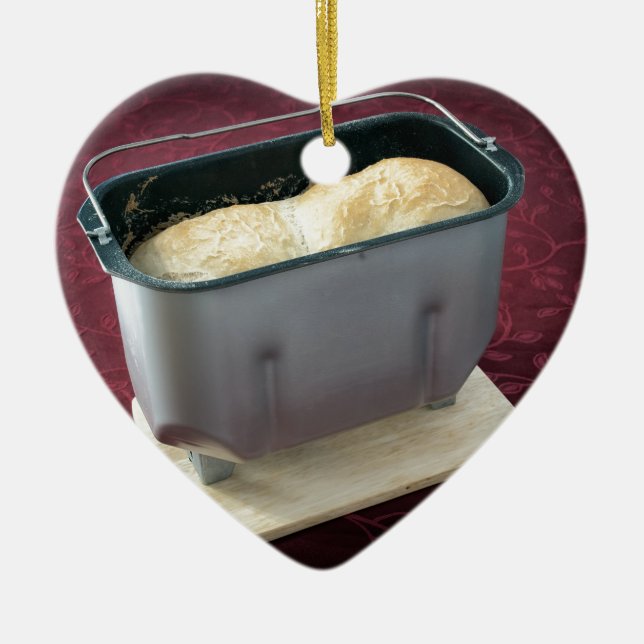 Brödtillverkare Julgransprydnad Keramik (Framsidan)