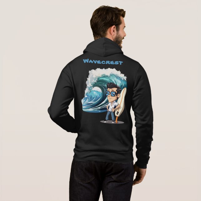 Brody Ocean Wavecrest T Shirt (Hel baksida)