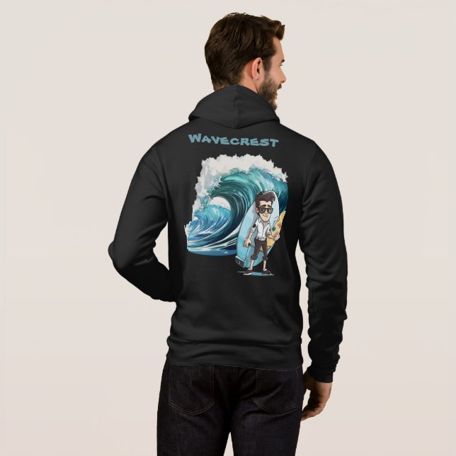 Brody Ocean Wavecrest T Shirt (Hel baksida)