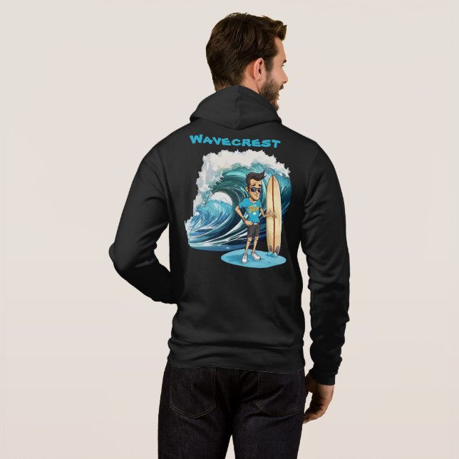 Brody Ocean Wavecrest T Shirt (Hel baksida)