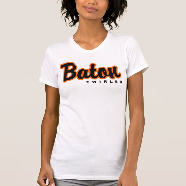 Brody skrivar taktpinneTwirlertanktop Tee Shirt (Framsida)