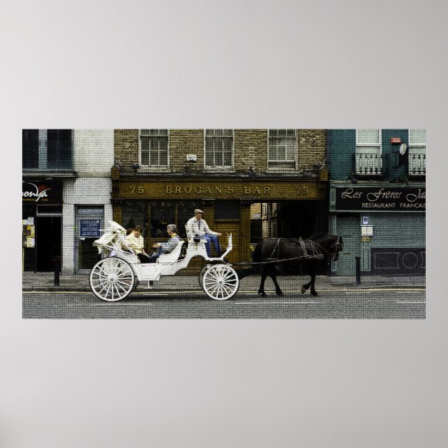 Brogans Pub Färg Mosaic Poster (Framsidan)