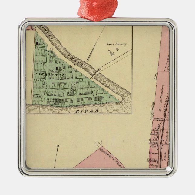 Brogeport Julgransprydnad Metall (Framsidan)