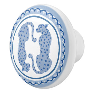 Brögved Cheetahs Ceramic Drawer Drycker Knopp