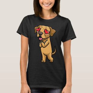 Broholmer Hund Danish Mastiff in Kärlek Kawaii Emo T Shirt