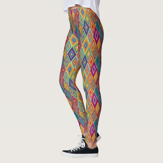 Broiderad image Mode Pop Leggings (Vänster)