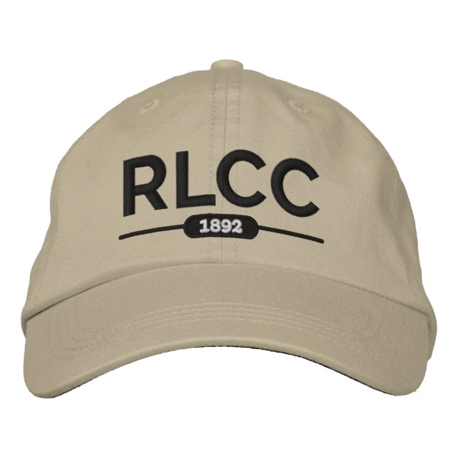 Broiderad RLCC Baseball Cap Broderad Keps (Framsida)