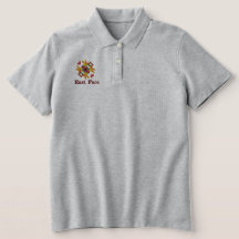 Broiderad T-shirt av basisk polo