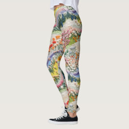 Broiderdalen i Vår Leggings - Cute