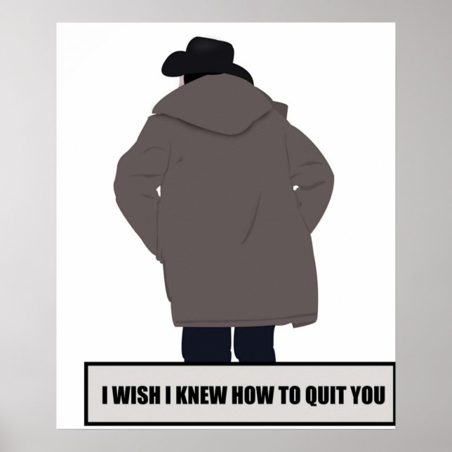 Brokeback Mountain Poster (Framsidan)