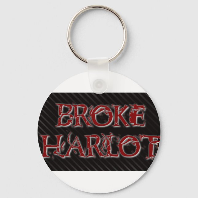 BrokeHarlot Nyckelring (Framsida)