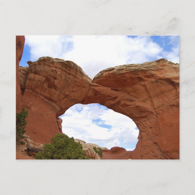 Broken Arch, Arches National Park, Utah, vykort (Framsida)