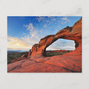 Broken Arch, Arches National Park, Utah Vykort