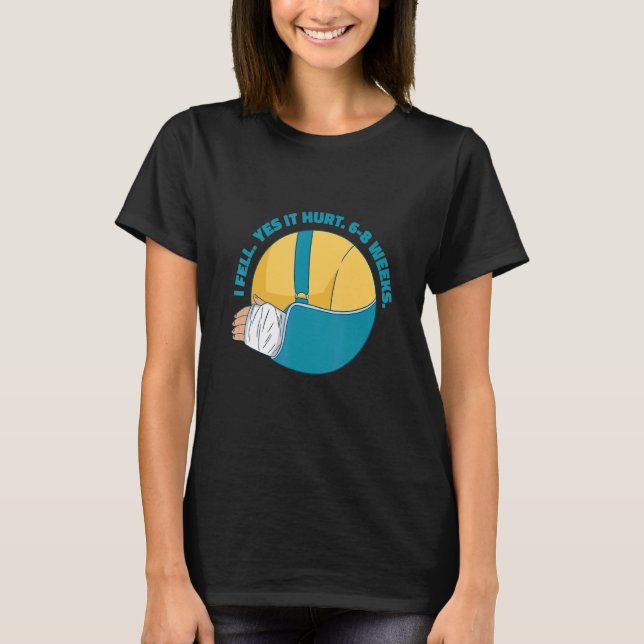 Broken arm   answers t shirt (Framsida)