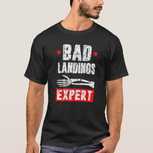 Broken Arm Cast Joke Bad Landings Expert Recovery T Shirt