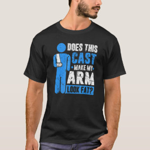 Broken Arm Cast Joke Recovery Kom snart T Shirt