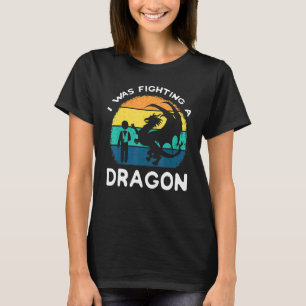 Broken Arm Dragon Shoulder Injury Surgery Recovery T Shirt