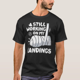 Broken Arm Kids får bra jobb med att landa T Shirt